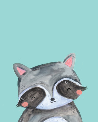 Cute Raccoon Face