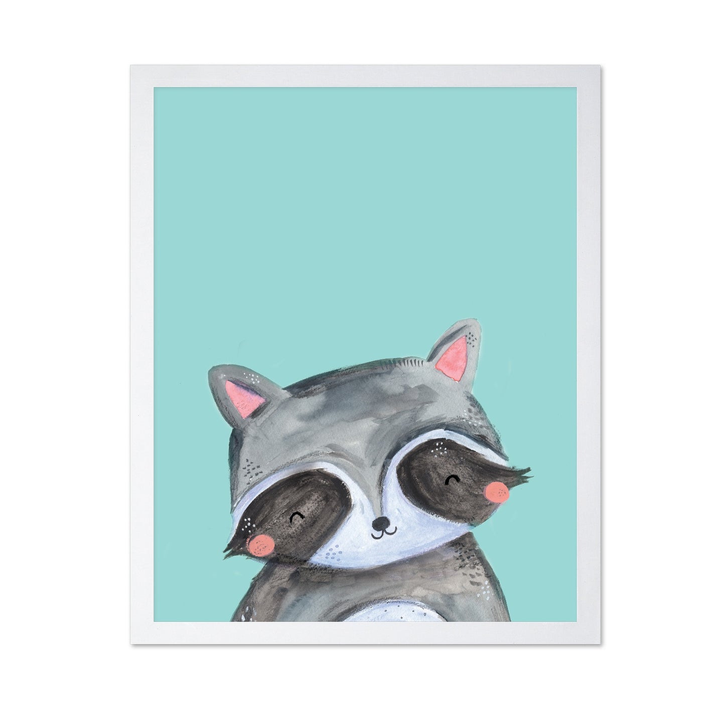 Cute Raccoon Face
