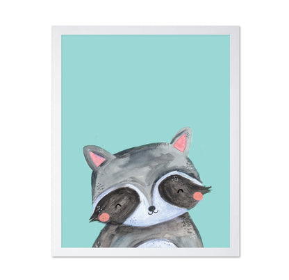 Cute Raccoon Face