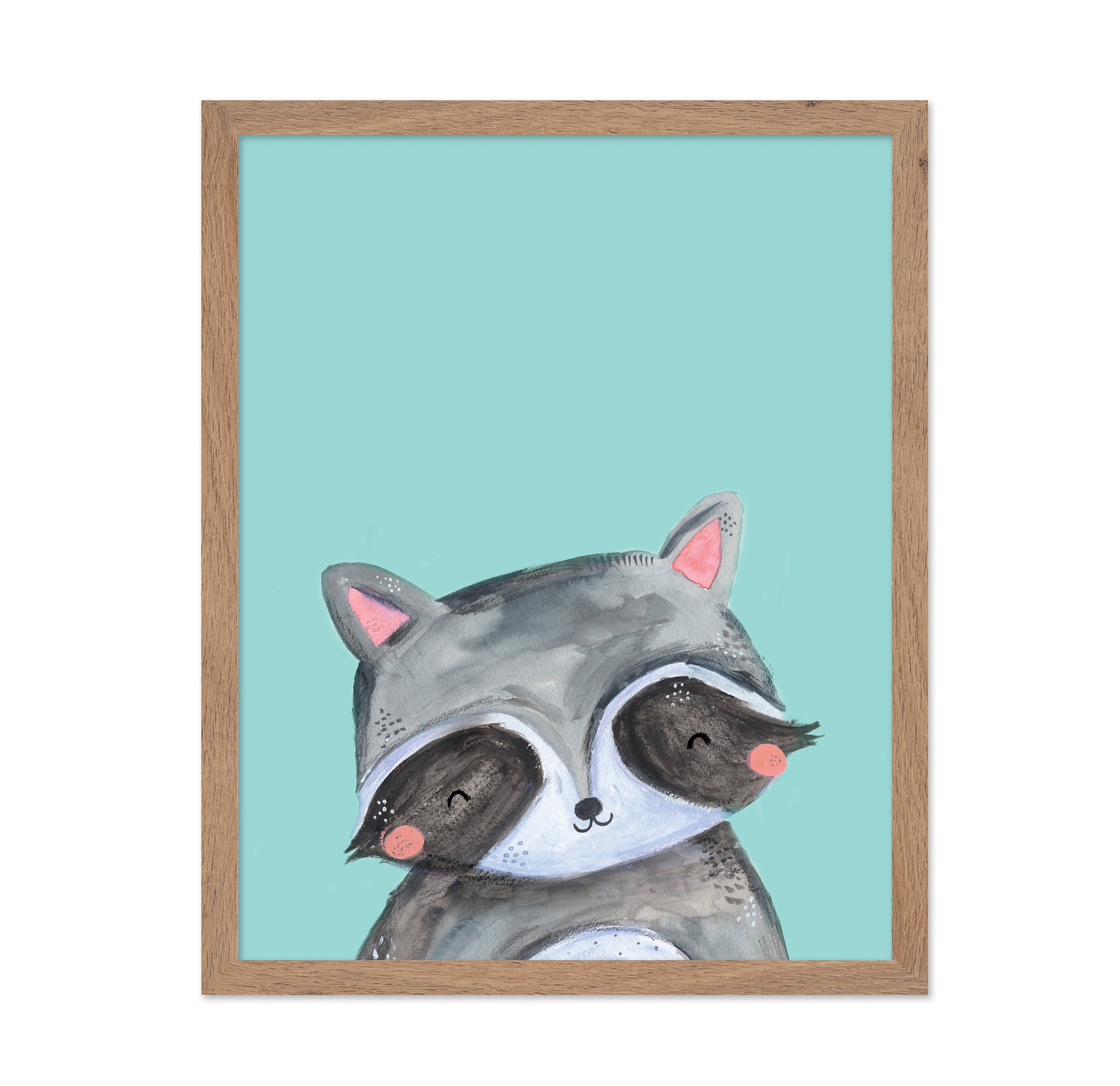 Cute Raccoon Face