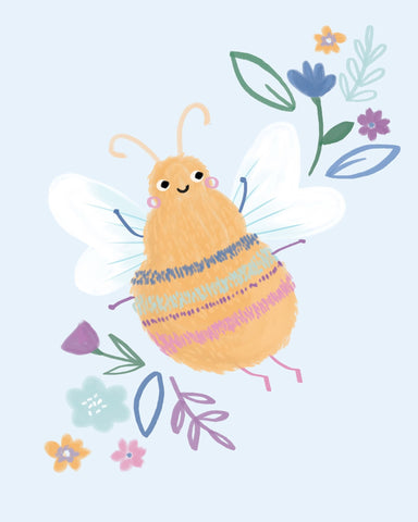 Happy Bumble Bee