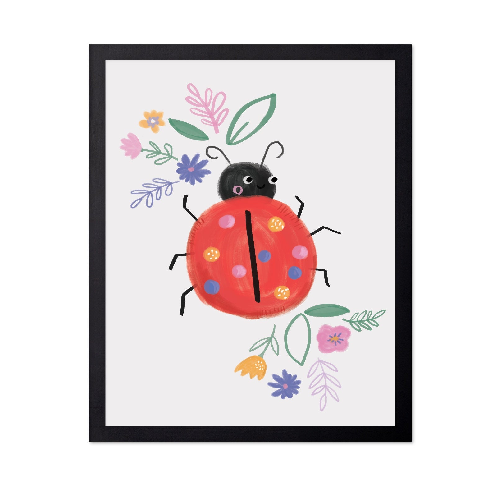 Cute Ladybug Garden
