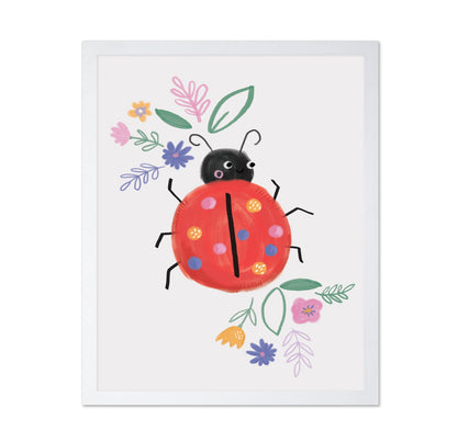 Cute Ladybug Garden