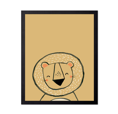 Cute Lion Face