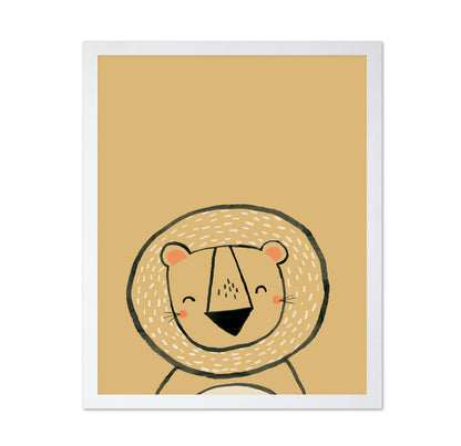 Cute Lion Face