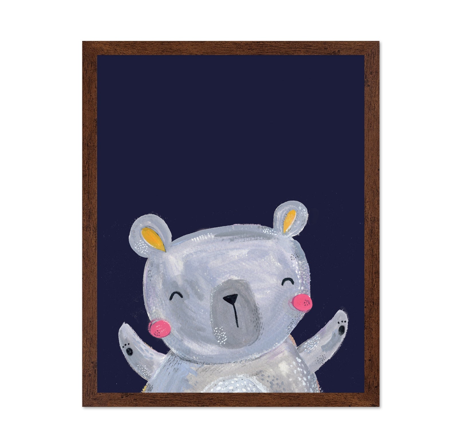 Happy Bear Illustration