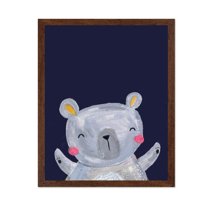 Happy Bear Illustration