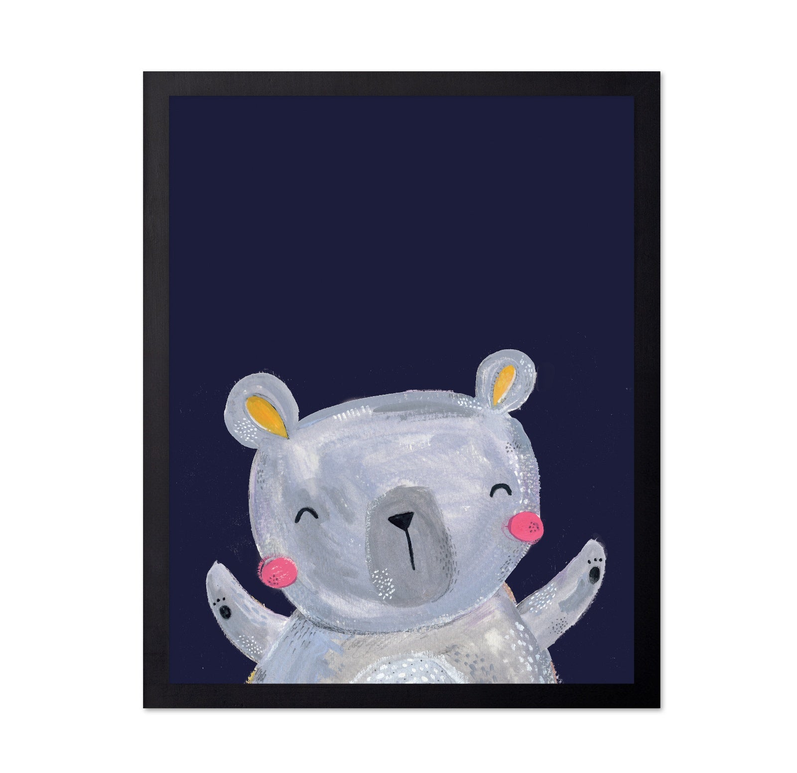 Happy Bear Illustration