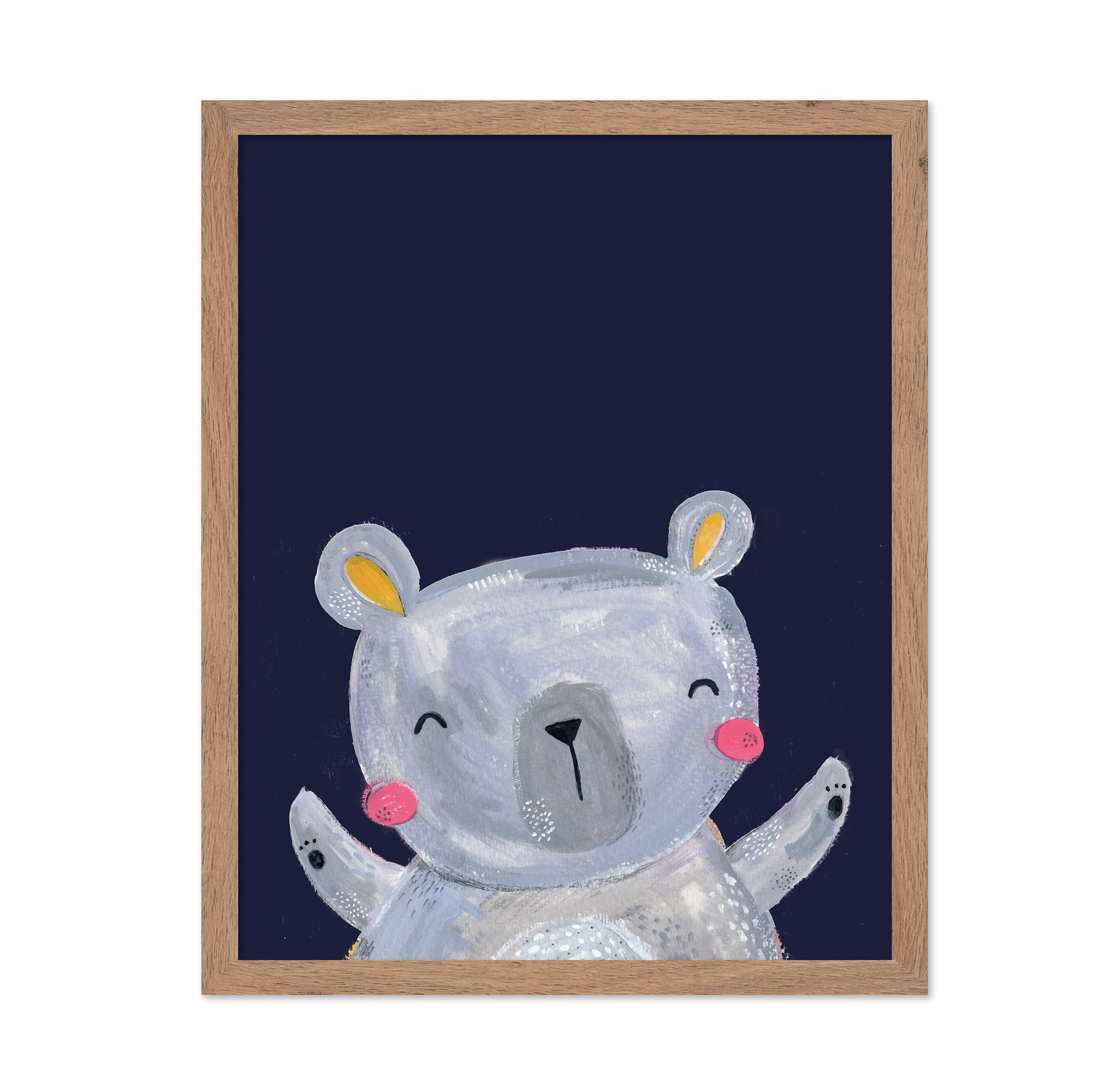 Happy Bear Illustration