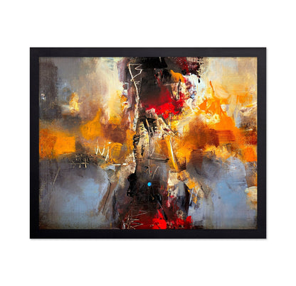 Golden Abstract Burst