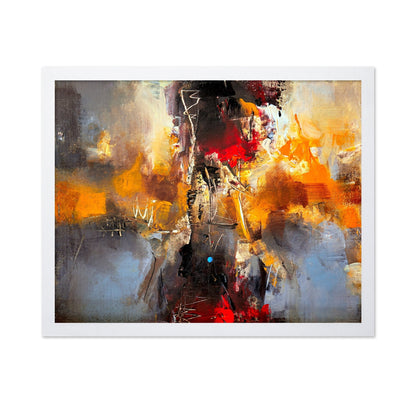 Golden Abstract Burst