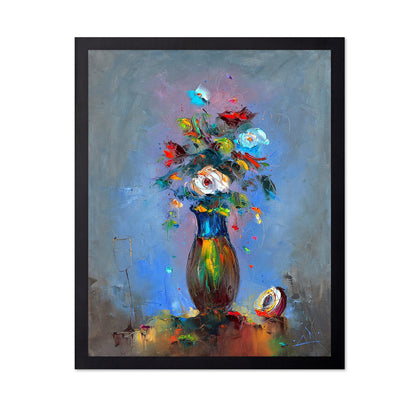 Colorful Floral Vase No1