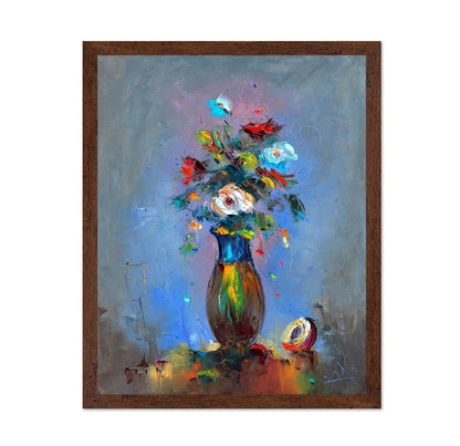 Colorful Floral Vase No1