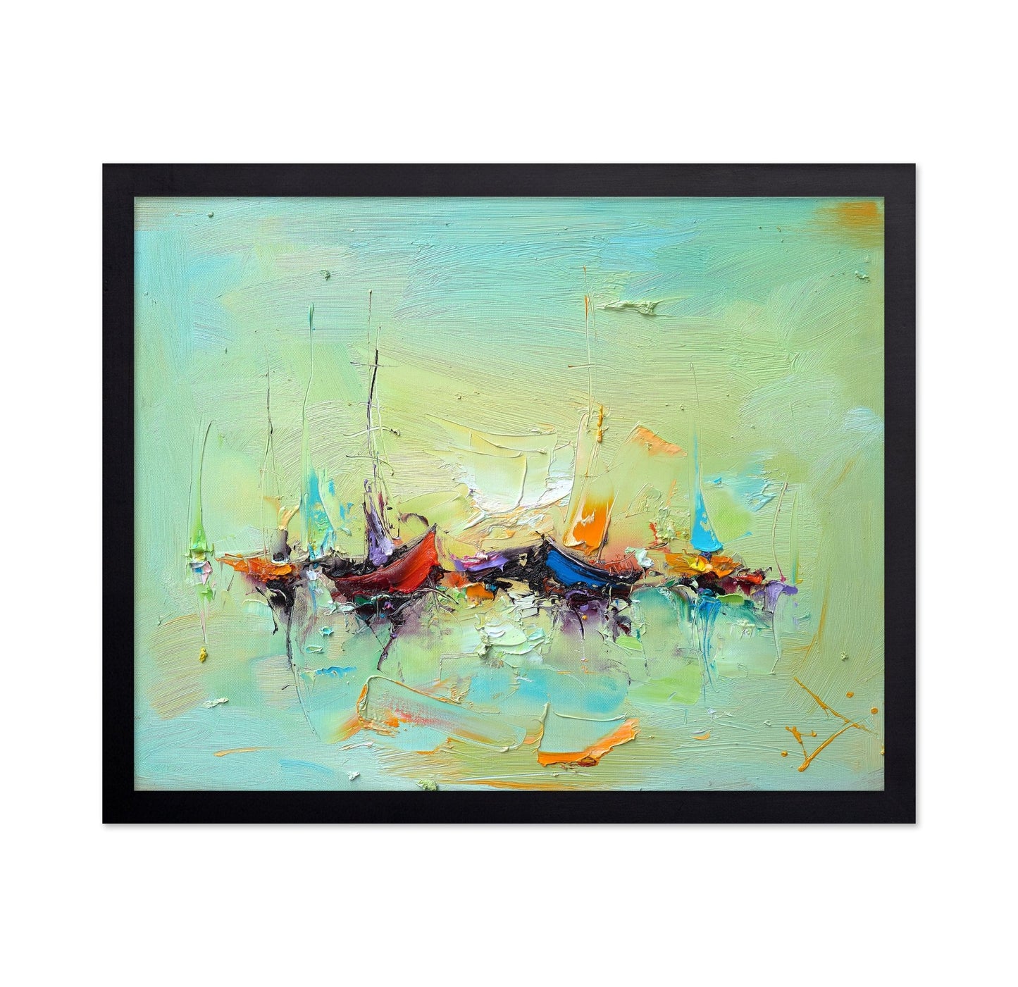 Pastel Sailboats