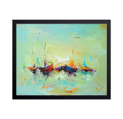 Pastel Sailboats