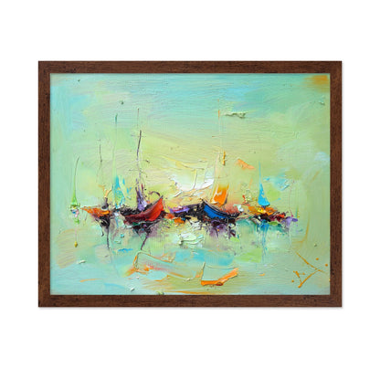 Pastel Sailboats