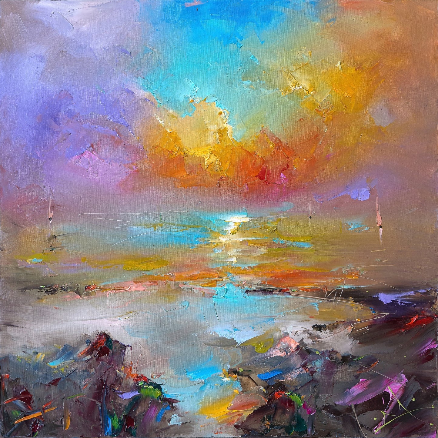 Colorful Coastal Light