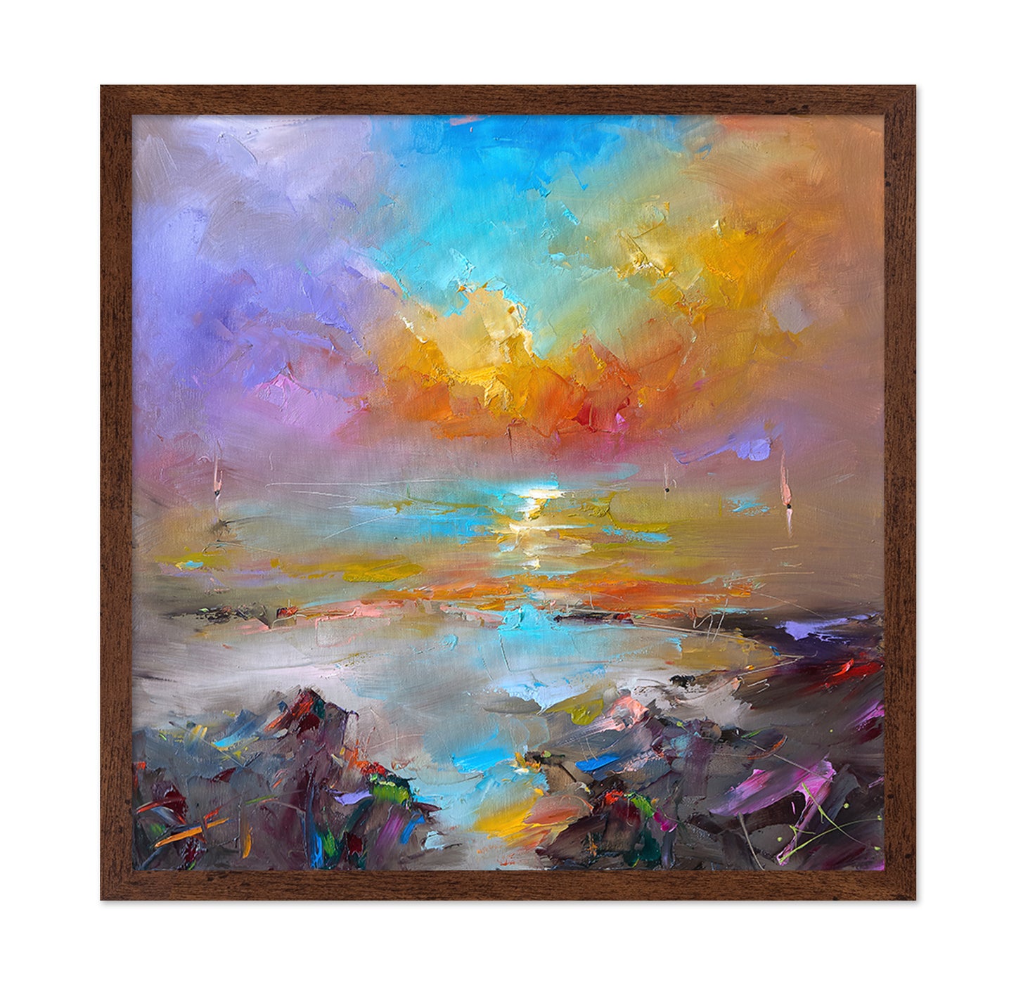 Colorful Coastal Light