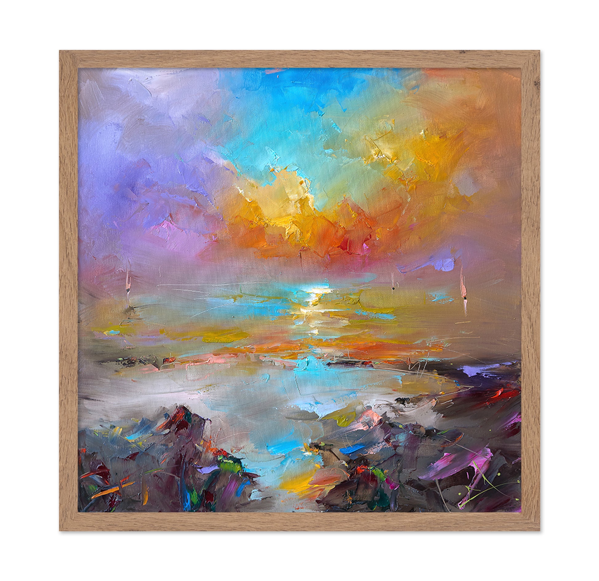 Colorful Coastal Light