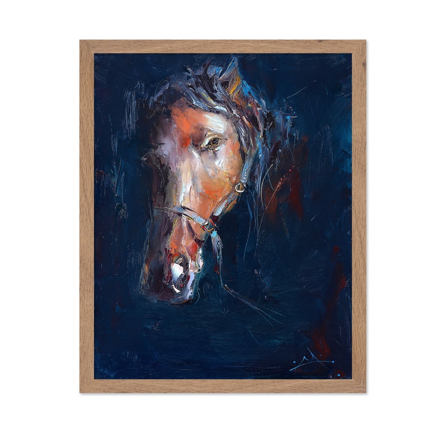 Abstract Horse Portrait