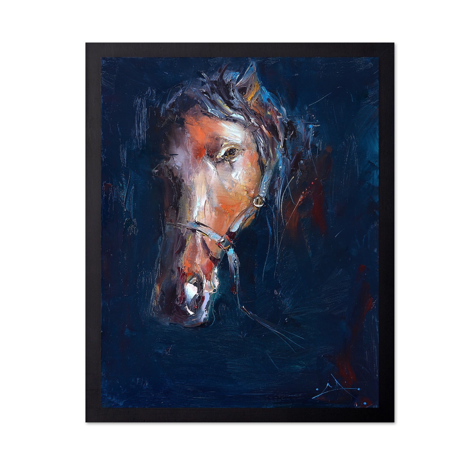 Abstract Horse Portrait