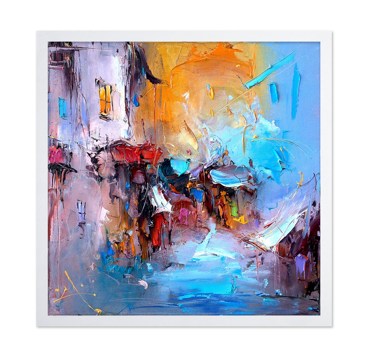 Abstract City Harbor