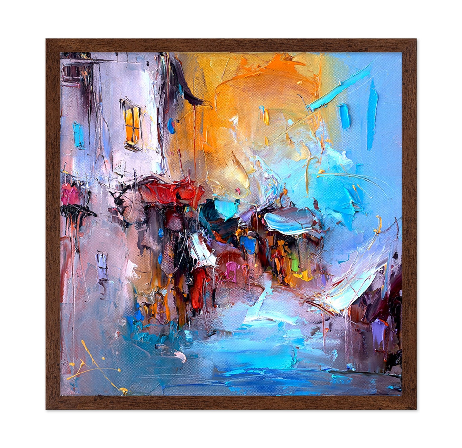 Abstract City Harbor