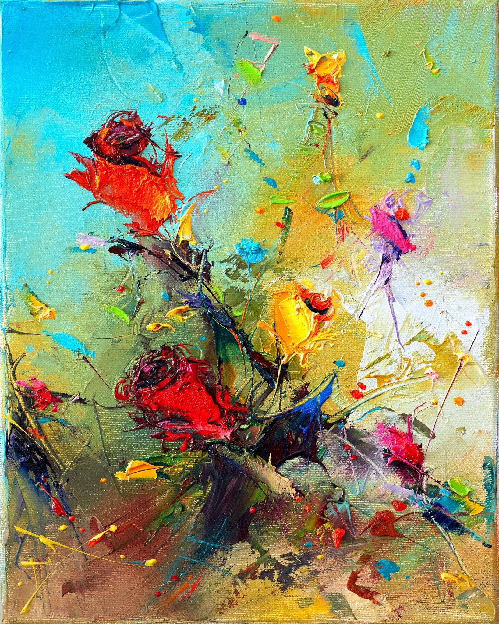 Abstract Floral Burst No2
