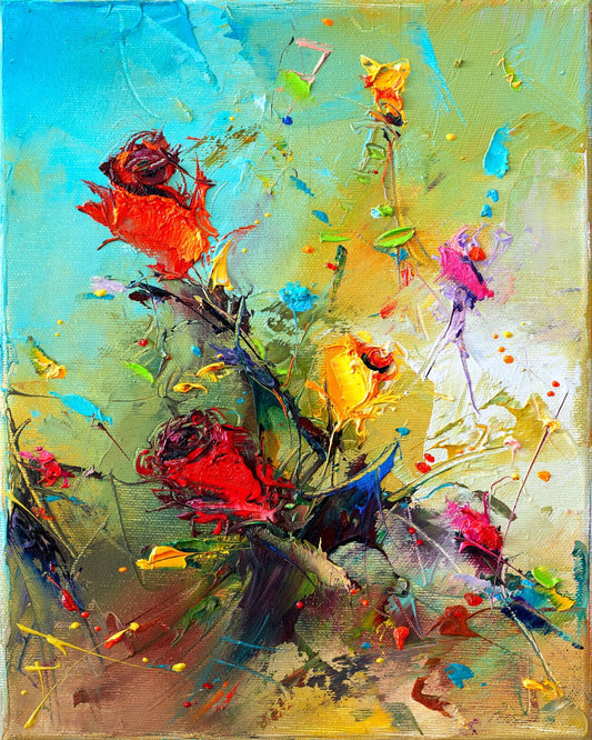 Abstract Floral Burst No2