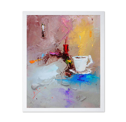 Abstract Coffee Still Life
