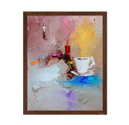 Abstract Coffee Still Life