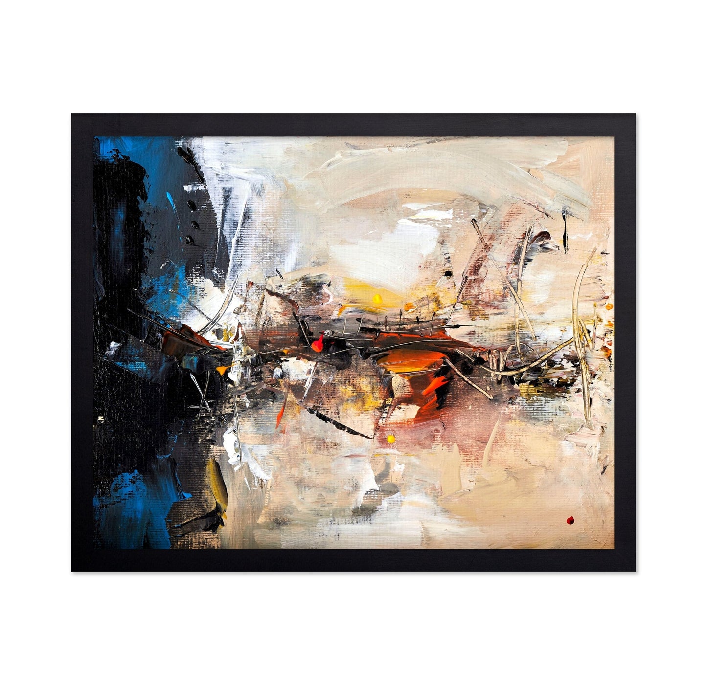 Abstract Earth Tone Burst