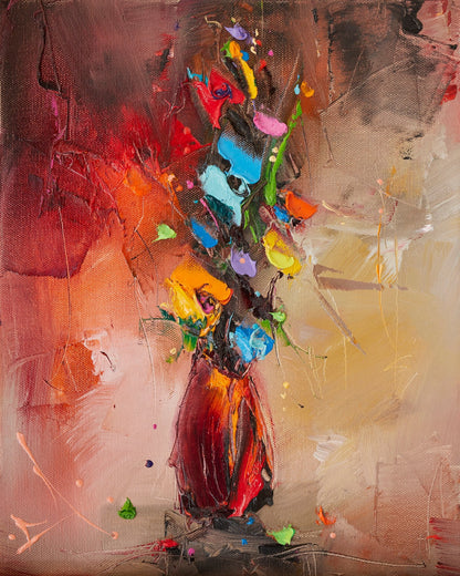Colorful Abstract Bouquet