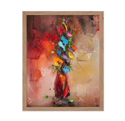 Colorful Abstract Bouquet