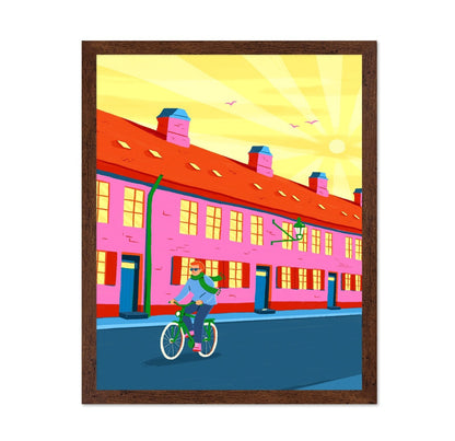Sunny Street Bike Ride