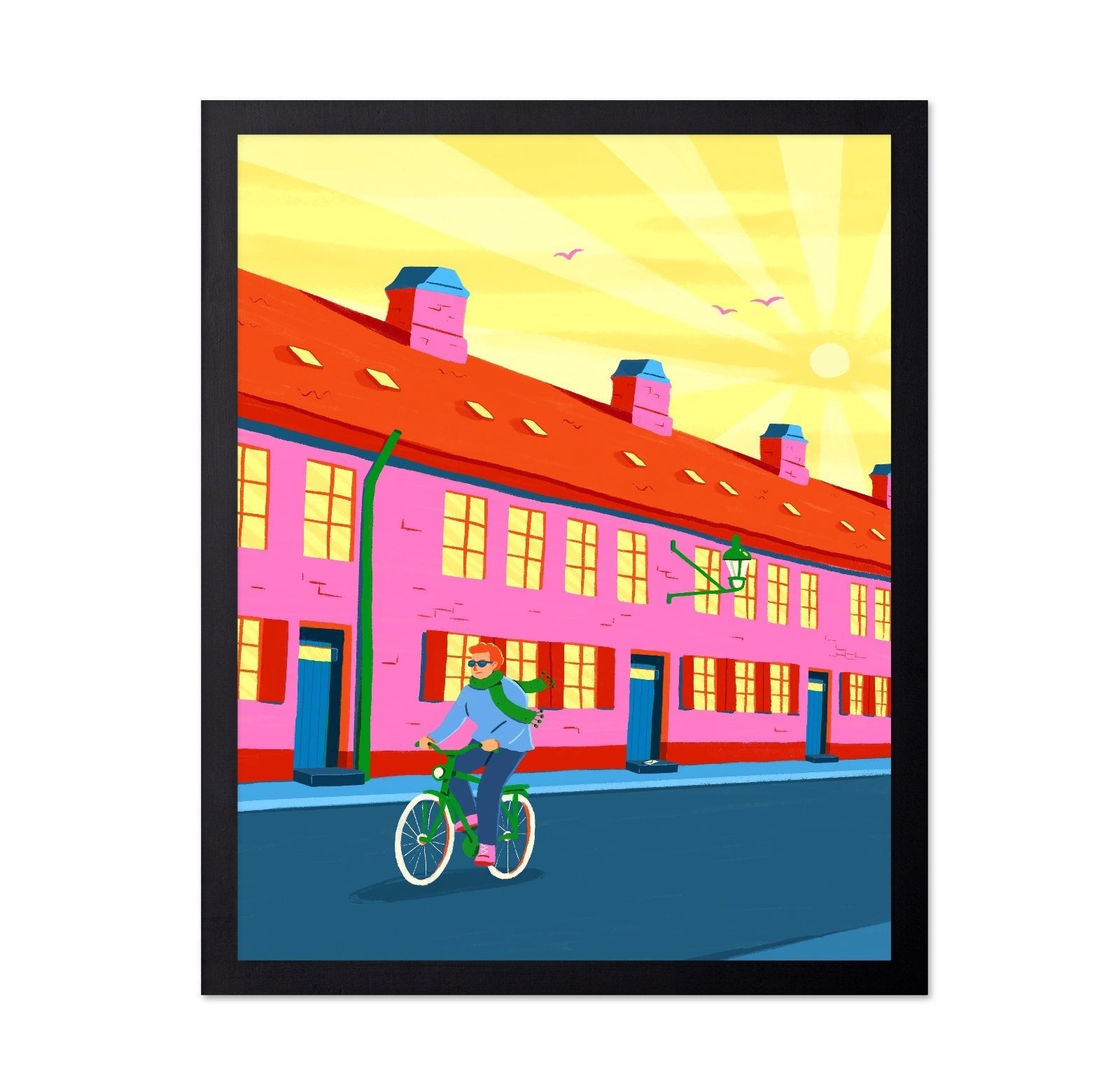 Sunny Street Bike Ride