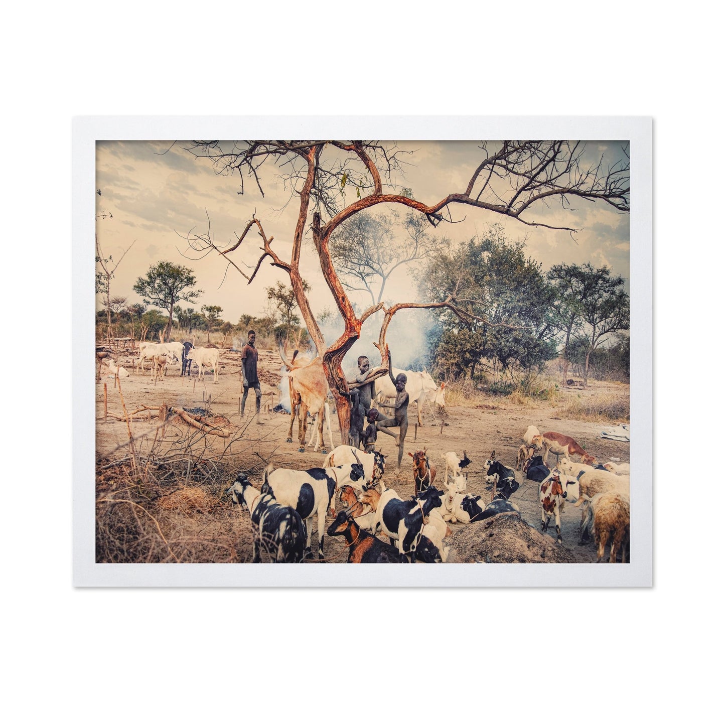 Village Life With Goats