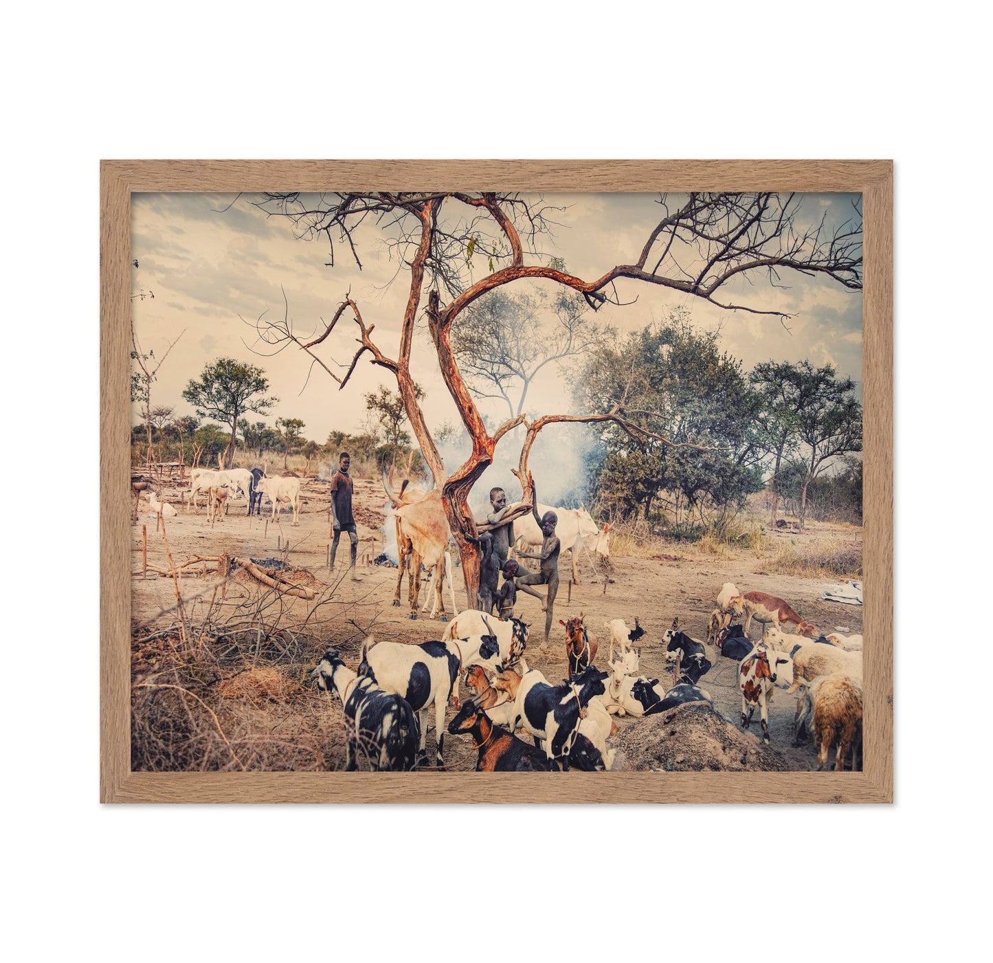 Village Life With Goats