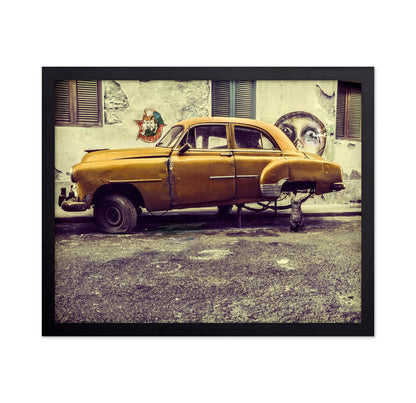 Rusty Car Street Scene