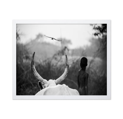Horns And Boy Silhouette