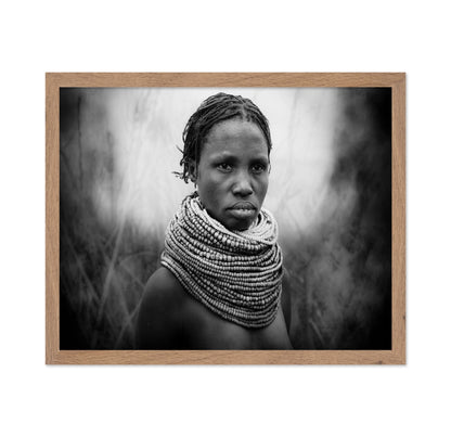 Beaded Neck Portrait