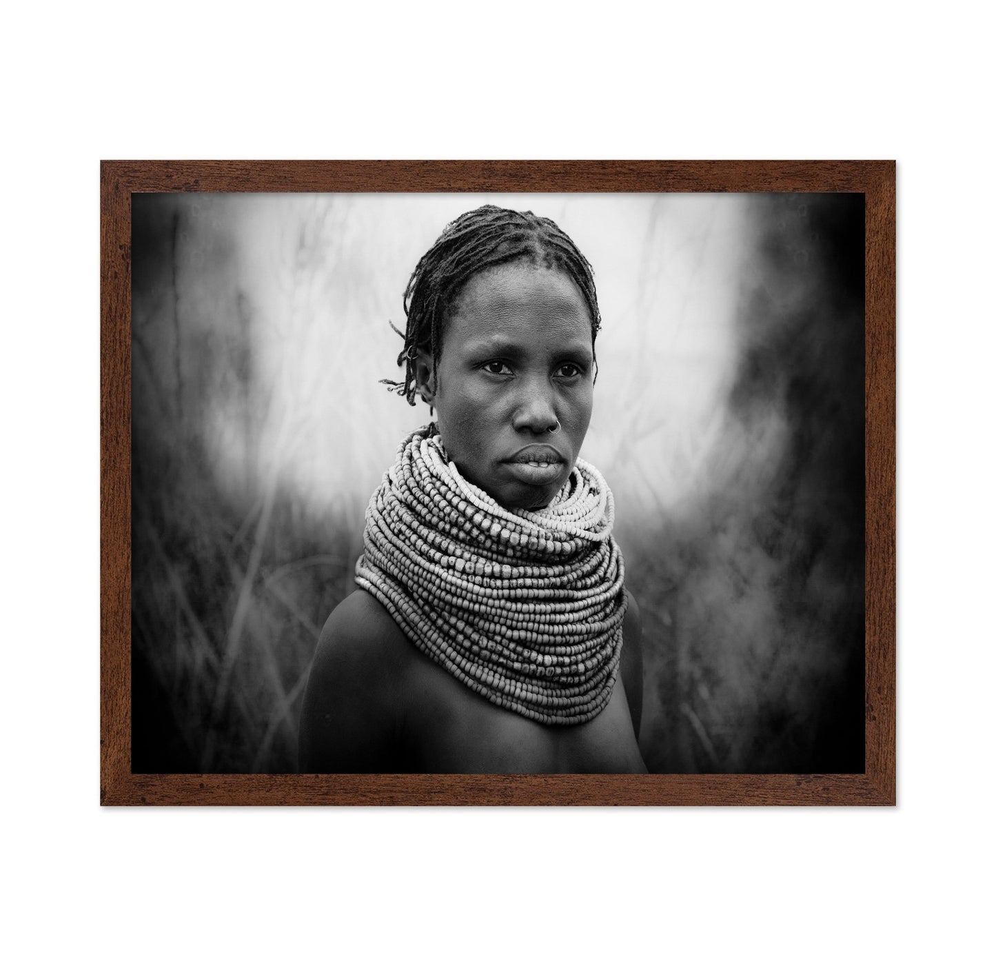 Beaded Neck Portrait