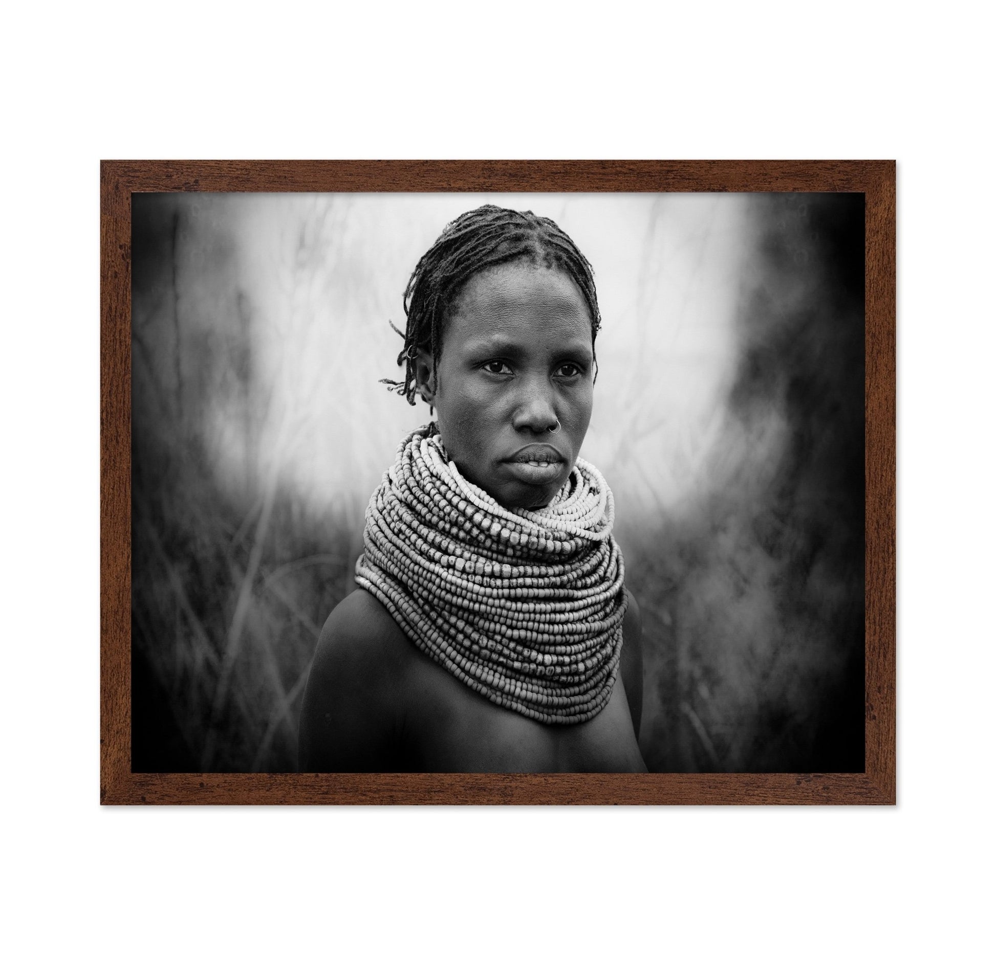 Beaded Neck Portrait