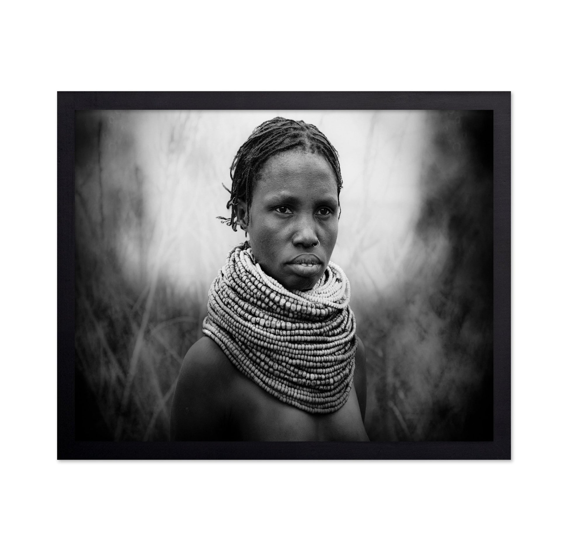 Beaded Neck Portrait