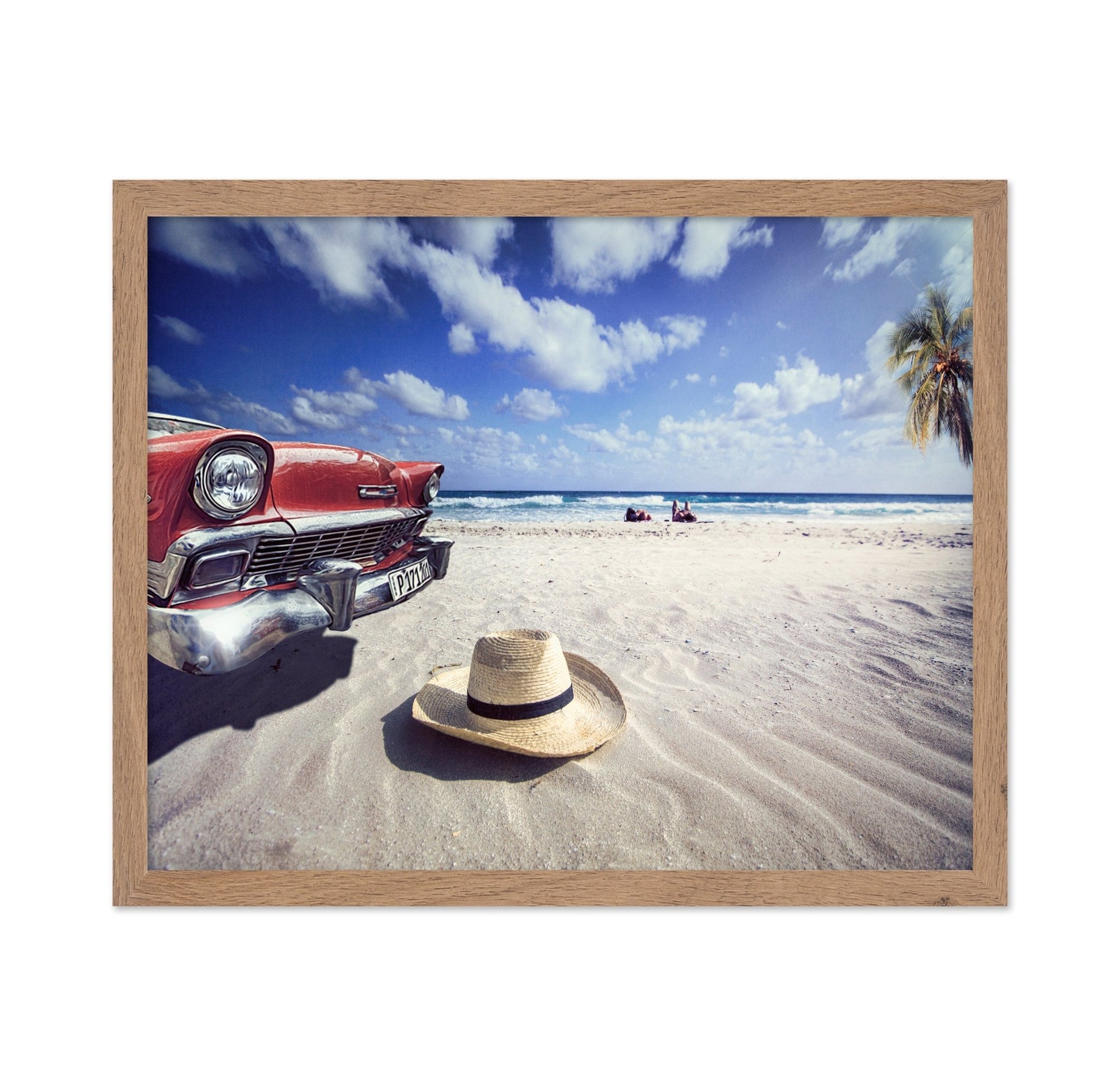Beach Vintage Car