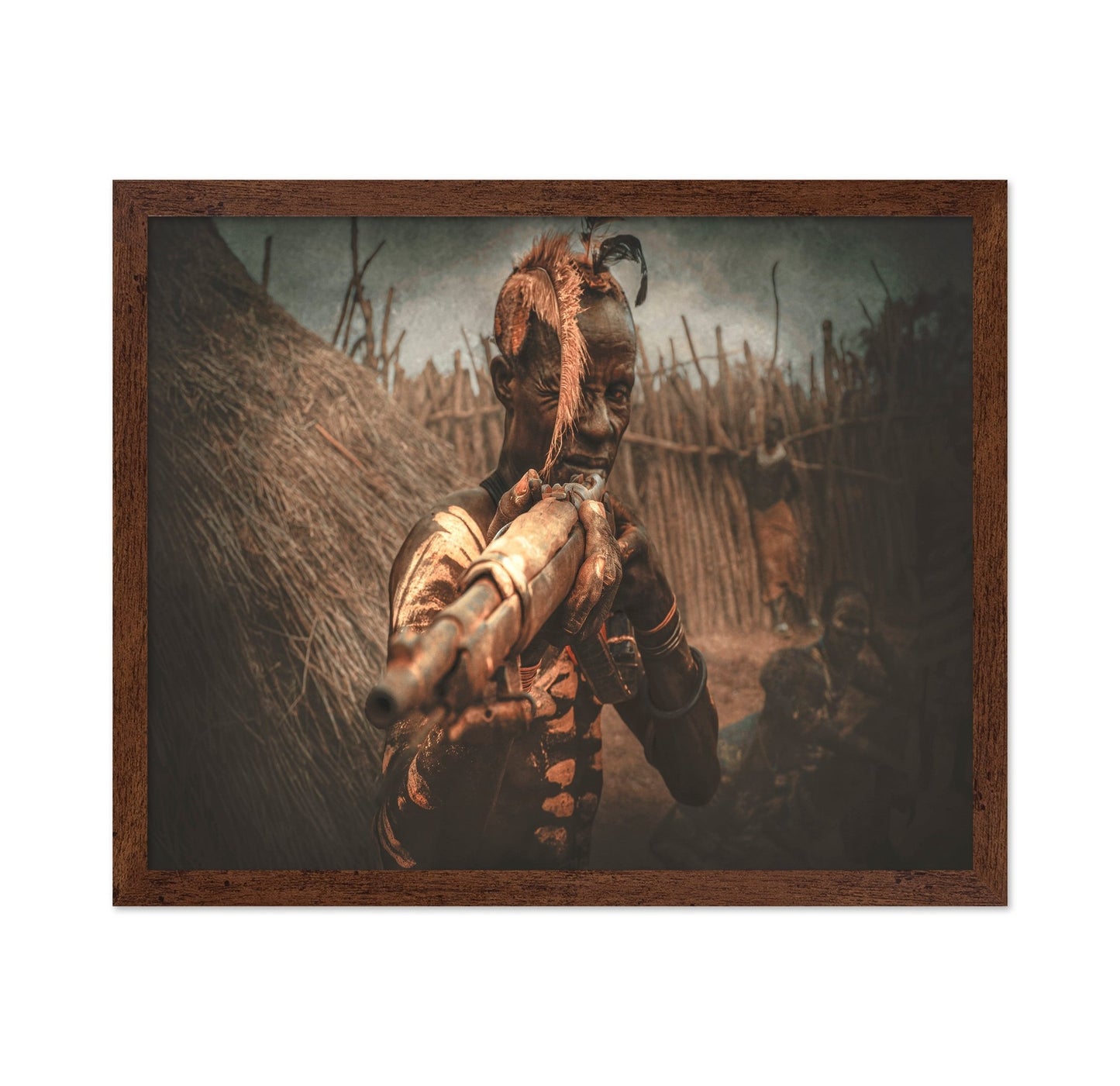 Tribal Hunter Portrait