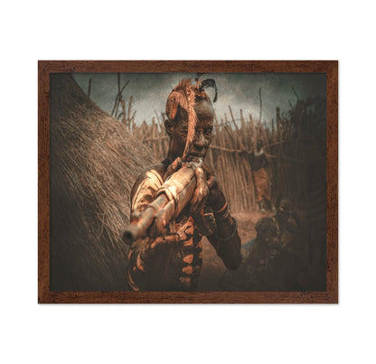 Tribal Hunter Portrait