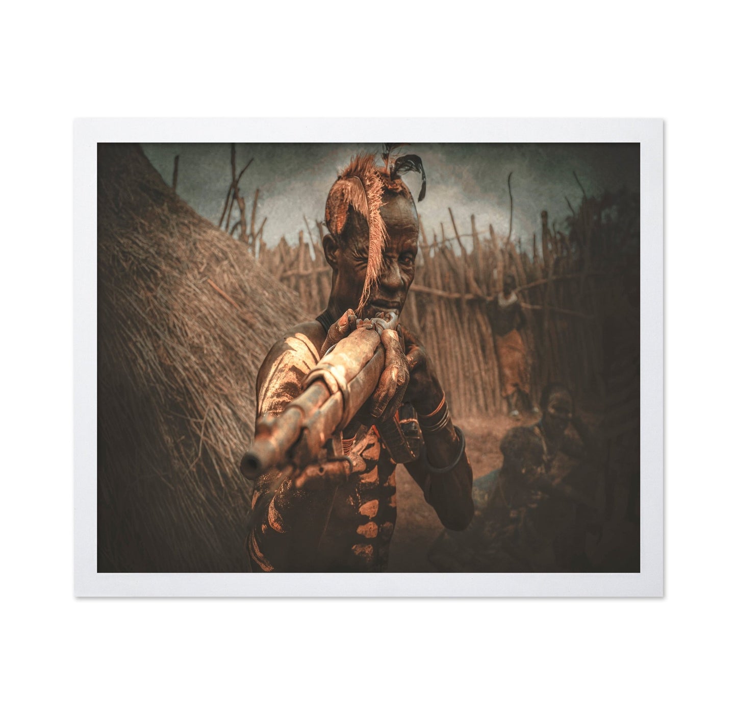 Tribal Hunter Portrait