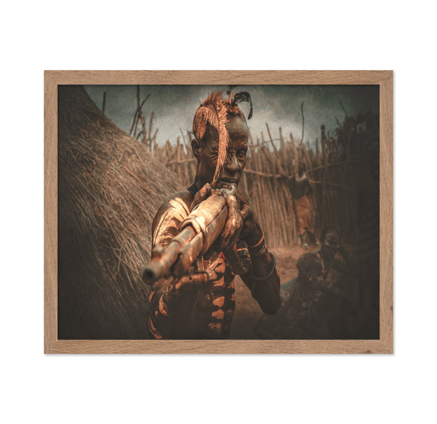 Tribal Hunter Portrait
