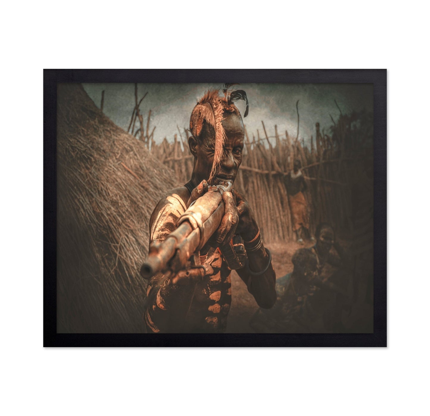 Tribal Hunter Portrait